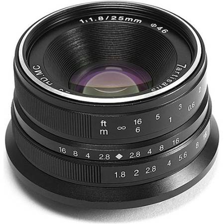7Artisans 25mm F1.8 APS-C - obiektyw stałoogniskowy
